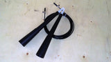 PowerFit Black Adjustable Speed Rope
