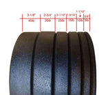 PowerFit High Bounce Bumper Plates
