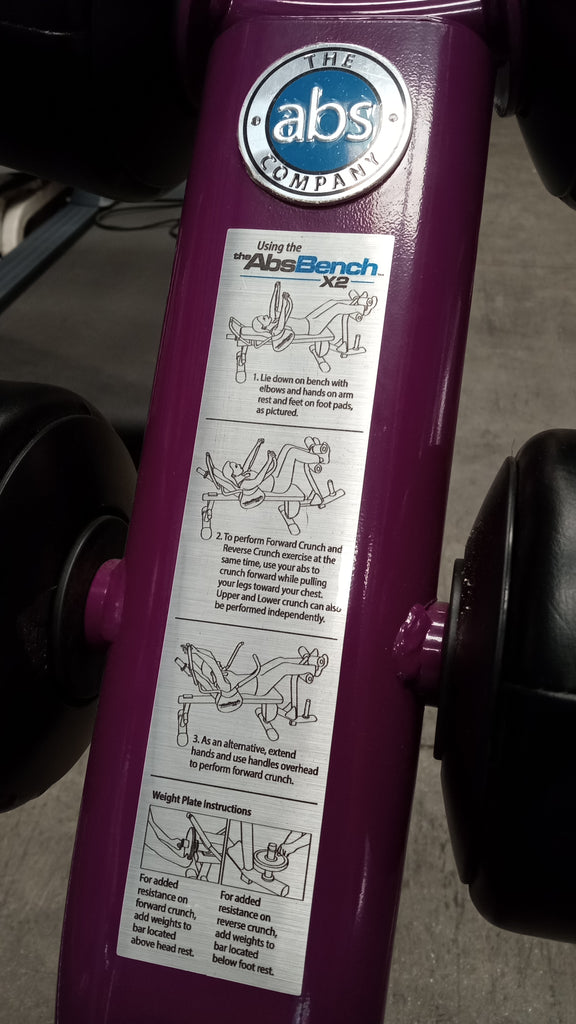 The ABS Bench X2 (USED) Powerfit Equipment