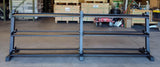 PowerFit "Double Wide" Three Tier Black Dumbbell Rack