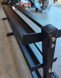 PowerFit "Double Wide" Three Tier Black Dumbbell Rack