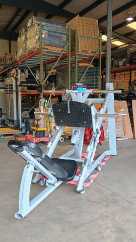 PowerFit 45 Degree Plate Loaded Linear Leg Press Machine (Showroom Model)