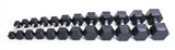 PowerFit Rubber Hex Dumbbell (Sold in Pairs)