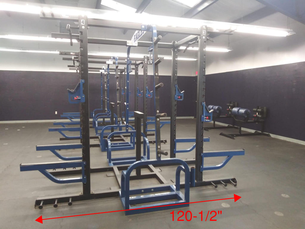 Heavy Duty Dual Squat RacksUSED Powerfit Equipment