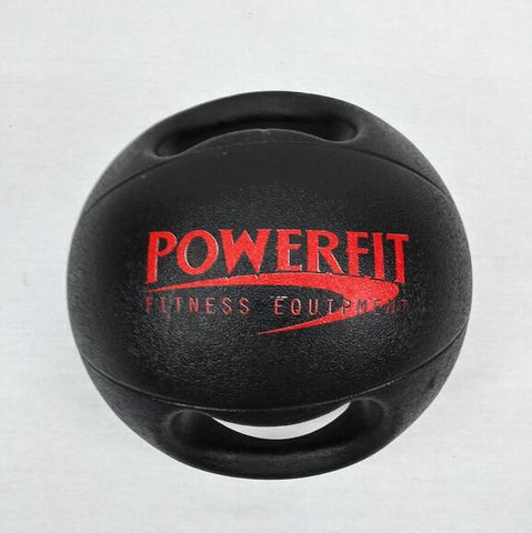 PowerFit Dual Grip Rubber Medicine Balls